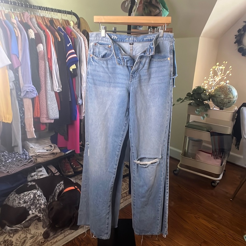 J. Crew Blue Jeans.
